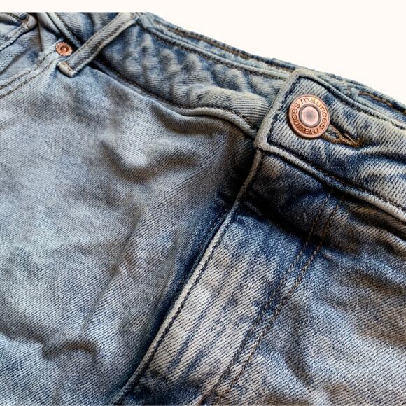 Maurices Denim Mini Skirt Light Wash 20W - Picture 3 of 4